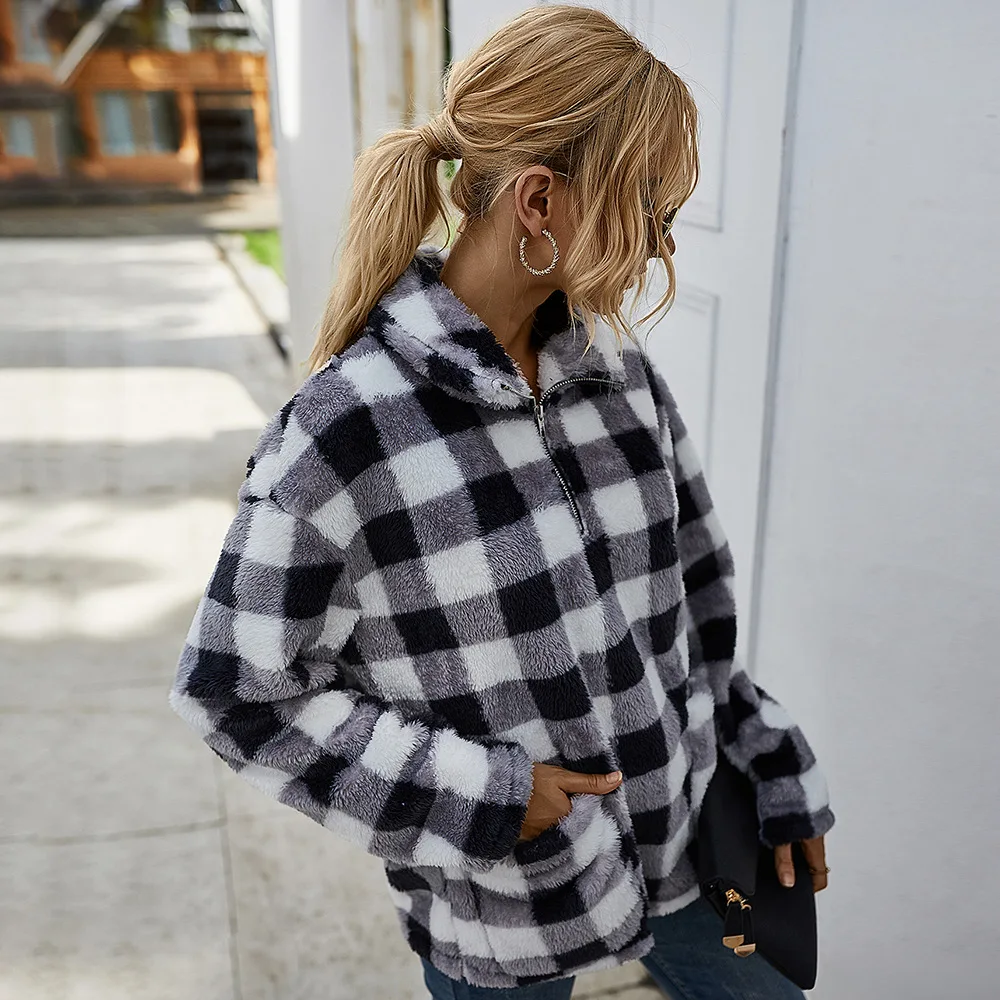 2020 Winter NewProduct Checkered Jacket ThickenedFemale Original CasualWomen's Clothing
2020 Winter NewProduct Checkered Jacket ThickenedFemale Original CasualWomen's Clothing