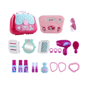 20Pcs/27Pcs Makeup Toy Kitchen Toy with Backpack Dressing Table Cosmetic Case Girl Play Toy House Makeup Set Christmas Present
20Pcs/27Pcs Makeup Toy Kitchen Toy with Backpack Dressing Table Cosmetic Case Girl Play Toy House Makeup Set Christmas Present