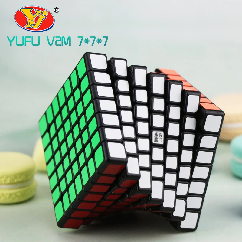 Yongjun Yufu V2M 7x7x7 Magic Magnetic Cube Stickerless Professional Magnets Puzzle Speed Cubo Migico YJ 7x7 Educational Toy Gift
Yongjun Yufu V2M 7x7x7 Magic Magnetic Cube Stickerless Professional Magnets Puzzle Speed Cubo Migico YJ 7x7 Educational Toy Gift
