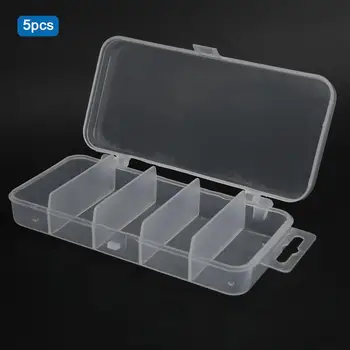 5PCS Portable Fishing Lures Bait Box Carp Fish Line Hook Tackle Storage Case Transparent Compartments Winter Fishing Accessories
5PCS Portable Fishing Lures Bait Box Carp Fish Line Hook Tackle Storage Case Transparent Compartments Winter Fishing Accessories