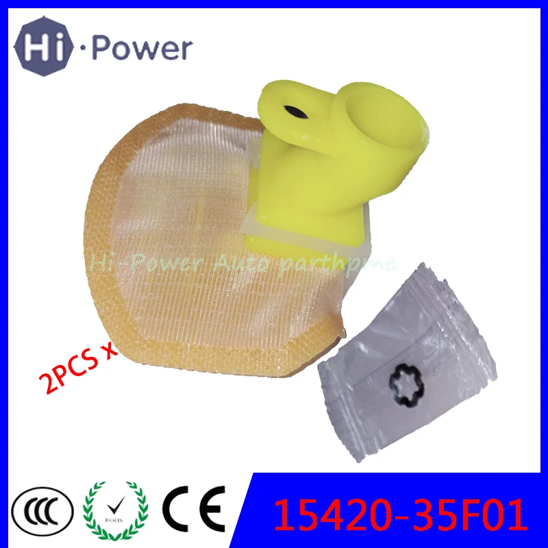 2PCS 15420-35F01 /1542035F01 HIGH QUALITY for Suzuki Strainer fuel pump filter V-Strom Gsxr 1000 /GSXR 600/ GSXR 750 Cagiva
2PCS 15420-35F01 /1542035F01 HIGH QUALITY for Suzuki Strainer fuel pump filter V-Strom Gsxr 1000 /GSXR 600/ GSXR 750 Cagiva