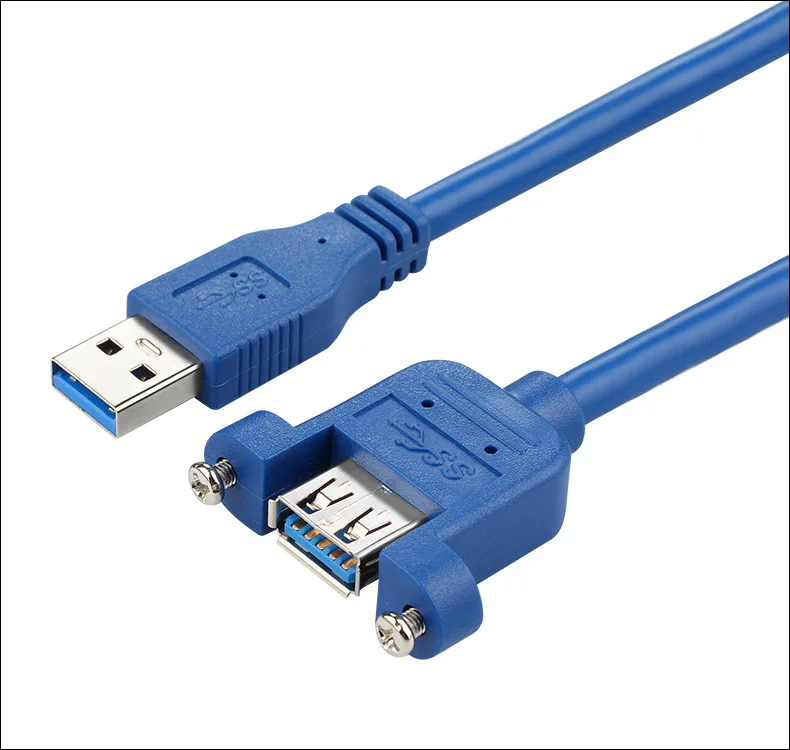 Стандартный Удлинительный Кабель USB 3 0 штекер-гнездо с фотоотверстием 6 м 1 5
