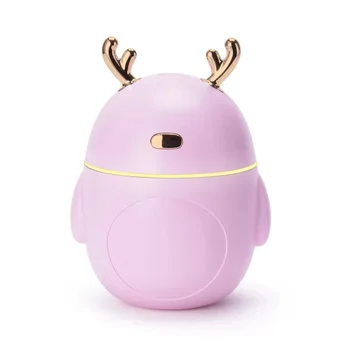 320ml Portable Cute Deer USB Air Humidifier Essential Oil Aroma Diffuser LED Light Humidifier Air Treatment Small Appliances
320ml Portable Cute Deer USB Air Humidifier Essential Oil Aroma Diffuser LED Light Humidifier Air Treatment Small Appliances