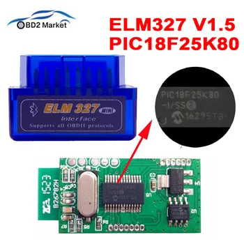 MINI elm 327 v1.5 bluetooth obd2 scanner car diagnostic code reader for android ELM 327 V1.5 With PIC18F25K80 OBDII Scanner tool
MINI elm 327 v1.5 bluetooth obd2 scanner car diagnostic code reader for android ELM 327 V1.5 With PIC18F25K80 OBDII Scanner tool
