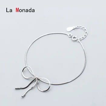 La Monada 925 Sterling Silver Jewelry Butterfly Bow Knot Bracelets For Women Trendy Girls Silver 925 Bracelet Woman Accessories
La Monada 925 Sterling Silver Jewelry Butterfly Bow Knot Bracelets For Women Trendy Girls Silver 925 Bracelet Woman Accessories