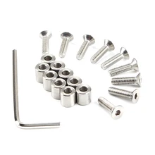 Printer Accessories Support Plate Screw Prop Kit Cylindrical M3 Spacer Screws + Wrench For Prusa MK3 Heatbed And MK3 Y-carriage
Printer Accessories Support Plate Screw Prop Kit Cylindrical M3 Spacer Screws + Wrench For Prusa MK3 Heatbed And MK3 Y-carriage
