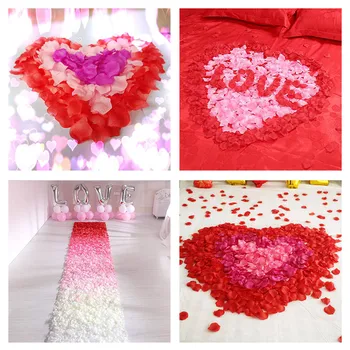500/1000P Rose Petals Silk Colorful Artificial Flower Petals for Wedding Flower Girl Boy Flower Decoration Table Gift Decor
500/1000P Rose Petals Silk Colorful Artificial Flower Petals for Wedding Flower Girl Boy Flower Decoration Table Gift Decor