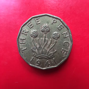 UK United Kingdom 3 Pence 21.5mm Commonwealth Coins Old Original Coin Collectible Edition 100% Real Random Year 
UK United Kingdom 3 Pence 21.5mm Commonwealth Coins Old Original Coin Collectible Edition 100% Real Random Year