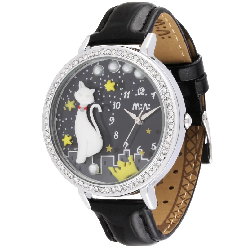 Genuine Product South Korea M: N: Handmade Stereo Polymer Clay Watch Double Layer Glass Rhinestone Fashion Watch m n S1012b 
Genuine Product South Korea M: N: Handmade Stereo Polymer Clay Watch Double Layer Glass Rhinestone Fashion Watch m n S1012b