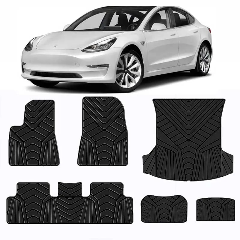 New Interior Anti Slip Rubber Floor Mat Pad Rugs Waterproof Mat Liner Fit For Tesla Model 3 2017-2020
New Interior Anti Slip Rubber Floor Mat Pad Rugs Waterproof Mat Liner Fit For Tesla Model 3 2017-2020