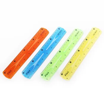20cm Plastic Straight Ruler Super Elastic Student Stationery Drawing Translucent Infinite Bendable Ruler Random Color
20cm Plastic Straight Ruler Super Elastic Student Stationery Drawing Translucent Infinite Bendable Ruler Random Color