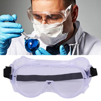 Transparent Windproof Over Glasses Safety Goggles Outdoor Anti Splash Eyewear Eye Protection Welding HD Chemistry Lab Work
Transparent Windproof Over Glasses Safety Goggles Outdoor Anti Splash Eyewear Eye Protection Welding HD Chemistry Lab Work