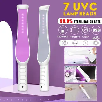 USB Portable UVC Light Sterilizer Bactericidal Lamp For Phone Mask Home Travel Ultraviolet Germicidal Sanitizer Disinfection 
USB Portable UVC Light Sterilizer Bactericidal Lamp For Phone Mask Home Travel Ultraviolet Germicidal Sanitizer Disinfection