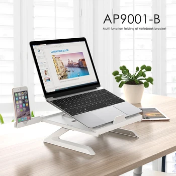 Adjustable Aluminum Laptop Tray Classic Colors and Simple Durable Design PC Monitor Table Stand Notebook Desk Support
Adjustable Aluminum Laptop Tray Classic Colors and Simple Durable Design PC Monitor Table Stand Notebook Desk Support