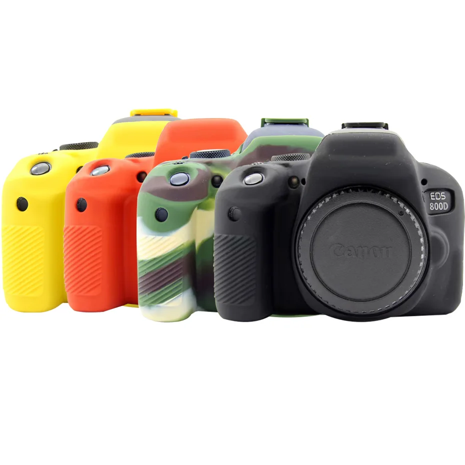 CAENBOO For Canon EOS 800D Camera Bag Soft Silicone Rubber Protective Body Cover Case Skin For Canon EOS 800D Black Colorful Bag
CAENBOO For Canon EOS 800D Camera Bag Soft Silicone Rubber Protective Body Cover Case Skin For Canon EOS 800D Black Colorful Bag