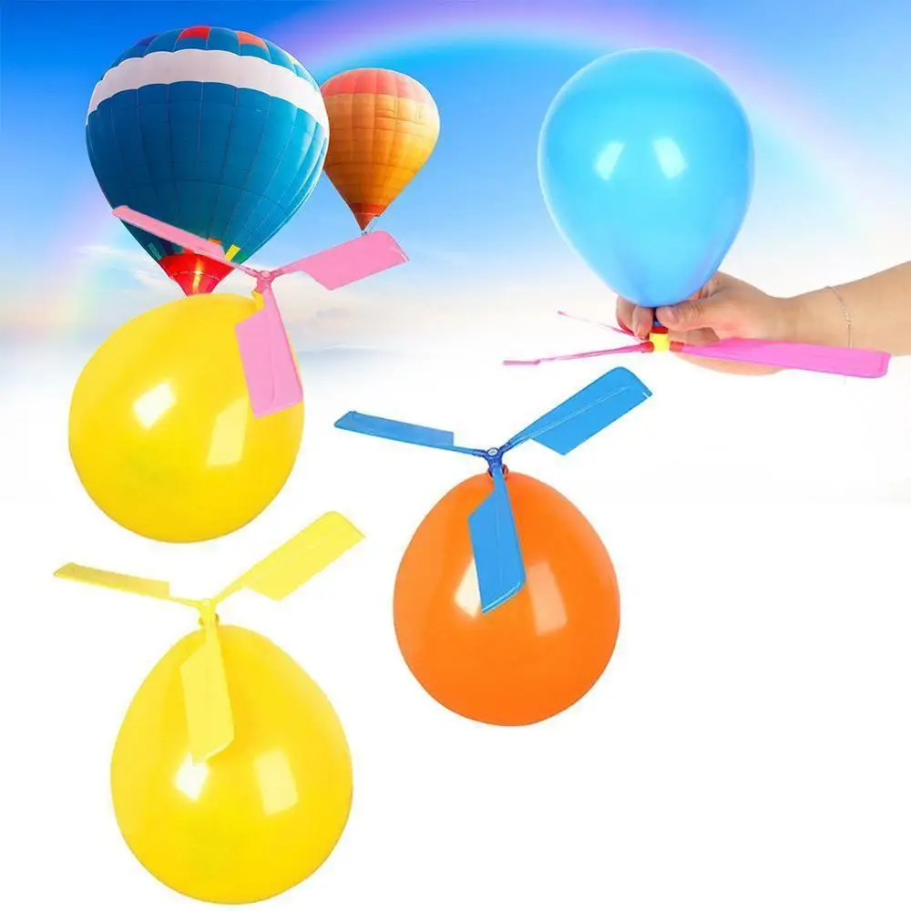 Huilong New Three-generation Balloon Helicopter Airplane Balloon Propeller Balloon Environmental Aircraft Balloon Random Color
Huilong New Three-generation Balloon Helicopter Airplane Balloon Propeller Balloon Environmental Aircraft Balloon Random Color