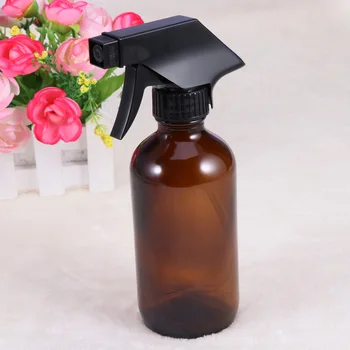 250ml Empty Brown Glass Spray Bottles Portable Refillable Container Durable Trigger Sprayer for Essential Oils Cleaning Products
250ml Empty Brown Glass Spray Bottles Portable Refillable Container Durable Trigger Sprayer for Essential Oils Cleaning Products