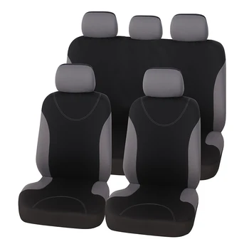 AUTOYOUTH 9PCS Car Seat Covers Full Set Auto Front and Back Seat Protect Covers-Fits Most Cars Truck Van SUV, Gray & Black
AUTOYOUTH 9PCS Car Seat Covers Full Set Auto Front and Back Seat Protect Covers-Fits Most Cars Truck Van SUV, Gray & Black