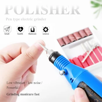 Professional Electric Nail Art Drill Bits Portable Nail Grinding Manicure Machine Pen Nail Drill File Kit
Professional Electric Nail Art Drill Bits Portable Nail Grinding Manicure Machine Pen Nail Drill File Kit