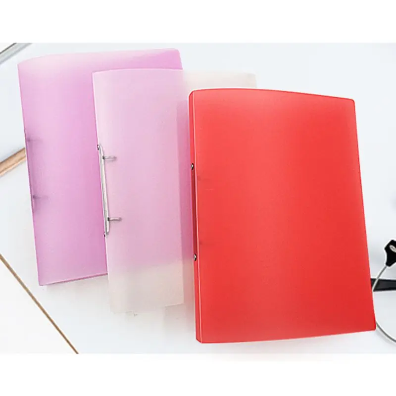 A4 Ring Binder Colorured Transparent Loose-leaf Paper File Folder Storage Supply
A4 Ring Binder Colorured Transparent Loose-leaf Paper File Folder Storage Supply