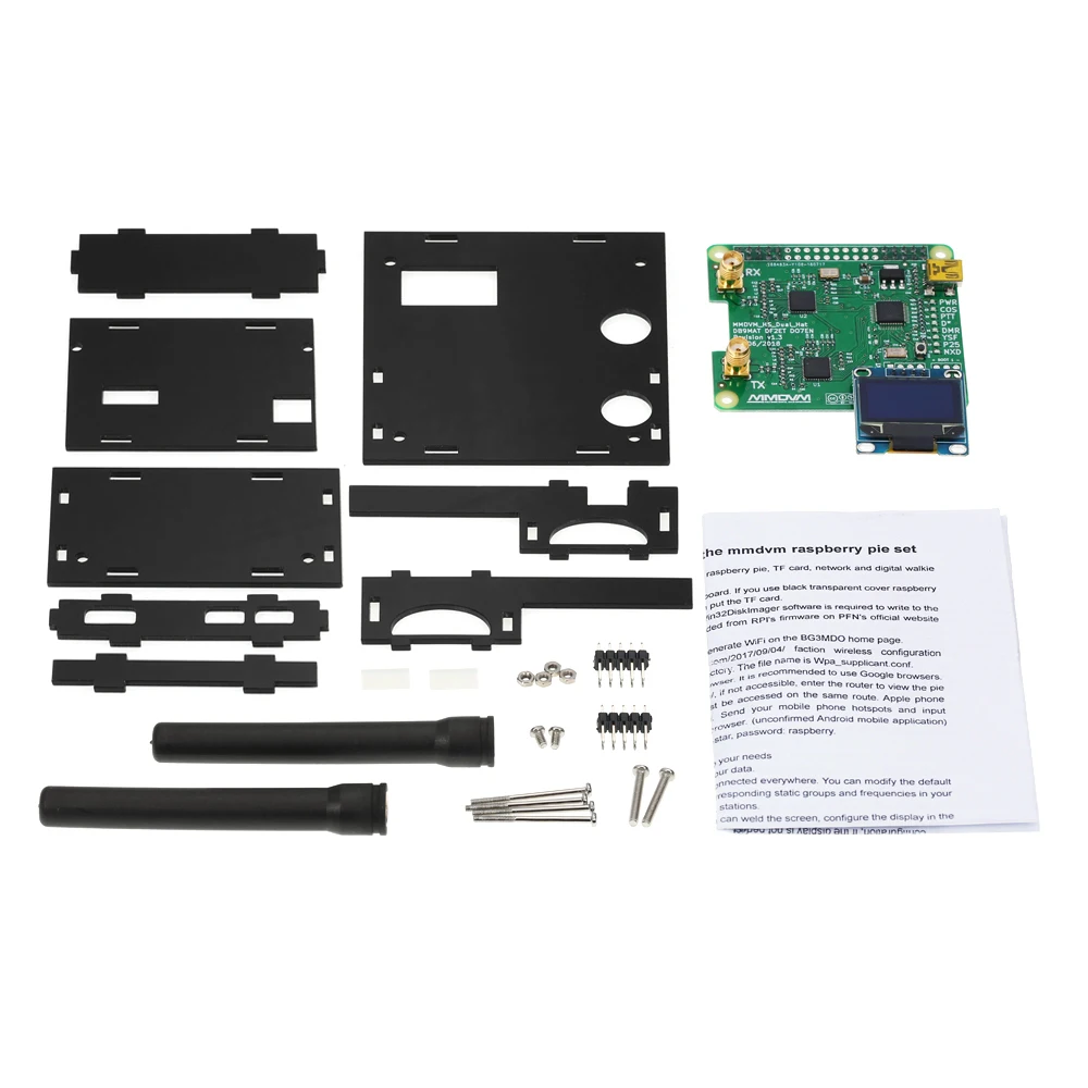 USB Communication 2018 Duplex MMDVM Hotspot Module Expansion Board RX TX UHF VHF Support P25 DMR YSF NXDN
USB Communication 2018 Duplex MMDVM Hotspot Module Expansion Board RX TX UHF VHF Support P25 DMR YSF NXDN