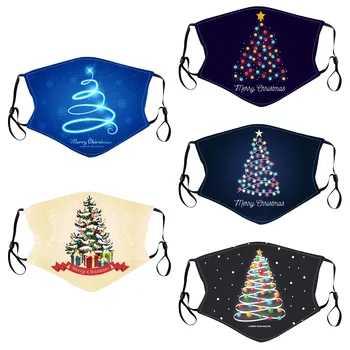 5pc Reusable Mask For Adult Christmas Tree Print Mouth Masks Washable Earloop Маска Multi-purpose Mascarillas Windproof Mascaras
5pc Reusable Mask For Adult Christmas Tree Print Mouth Masks Washable Earloop Маска Multi-purpose Mascarillas Windproof Mascaras