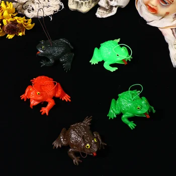 5PCS Creative Realistic Tricky Novelty Funny Frog Figurine Plastic Frogs Animal Toys Frog Toys for Halloween Party
5PCS Creative Realistic Tricky Novelty Funny Frog Figurine Plastic Frogs Animal Toys Frog Toys for Halloween Party