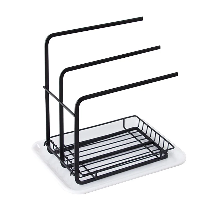 High Quality Home Storage Holders Racks Black Sink Sponge Drain Storage Rack Countertop Rag Hanger With Tray Kitchen Accessories
High Quality Home Storage Holders Racks Black Sink Sponge Drain Storage Rack Countertop Rag Hanger With Tray Kitchen Accessories