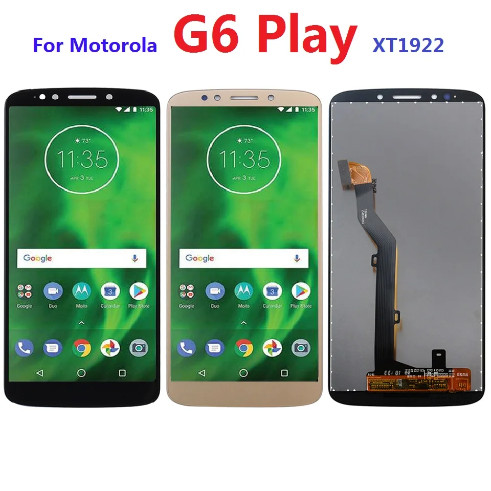 For Motorola Moto G6 Play Screen LCD Display Touch Digitizer Frame XT1922-1 XT1922-2 XT1922-3 + Adhesive + Kits
For Motorola Moto G6 Play Screen LCD Display Touch Digitizer Frame XT1922-1 XT1922-2 XT1922-3 + Adhesive + Kits
