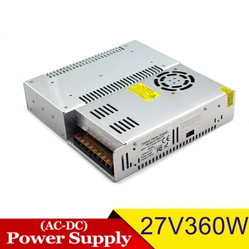Single Output Switch power supply 27V 13.3A 360W Driver Transformer 110V 220V AC DC27V SMPS For CNC Stepper Motor Machinery 
Single Output Switch power supply 27V 13.3A 360W Driver Transformer 110V 220V AC DC27V SMPS For CNC Stepper Motor Machinery