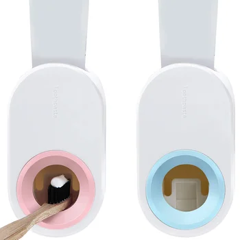 2 Pieces Toothpaste Dispenser, Toothpaste Squeezer Automatic Hands Free Wall Mounted for Washroom Shower Bathroom
2 Pieces Toothpaste Dispenser, Toothpaste Squeezer Automatic Hands Free Wall Mounted for Washroom Shower Bathroom