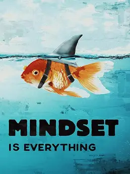 Mindset Is Everything Shark Fish Pictur Art Film Print Silk Poster Home Wall Decor 24x36inch
Mindset Is Everything Shark Fish Pictur Art Film Print Silk Poster Home Wall Decor 24x36inch
