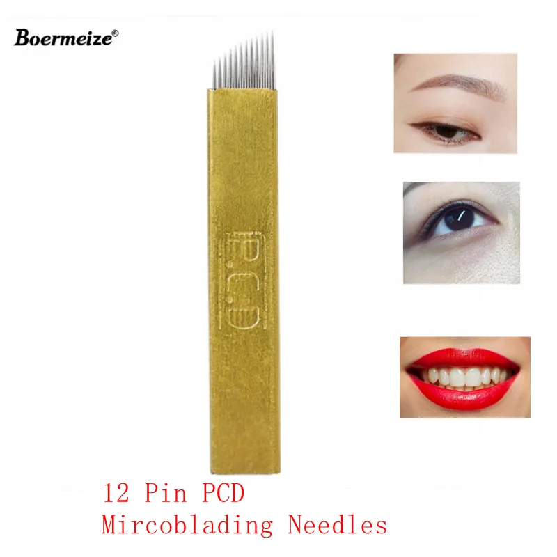 Microblading Needle 50 Pcs 0.20mm Microblading Needles 12PCD Shape for Microblading Embroidery Pen Pernement Makeup Machine
Microblading Needle 50 Pcs 0.20mm Microblading Needles 12PCD Shape for Microblading Embroidery Pen Pernement Makeup Machine