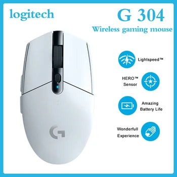 Logitech G304 LIGHTSPEED gaming mouse HERO wireless Black 12000DPI lightweight portable chicken mouse bluetooth mouse
Logitech G304 LIGHTSPEED gaming mouse HERO wireless Black 12000DPI lightweight portable chicken mouse bluetooth mouse