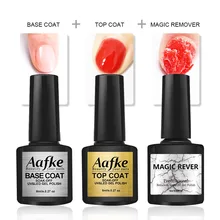 3 шт./компл. УФ-гель для ногтей 8 мл основа и верхнее покрытие и гель жидкость для снятия лака Лаки личная гигиена набор для ногтей ZJJ3059(China)