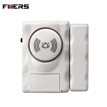 

Fuers Wireless Home Security Door Window Entry Alarm Warning System 105db Built-in Siren Magnetic Sensor