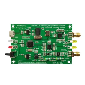 Spectrum Analyzer USB LTDZ 35-4400M Signal Source With Tracking Source Module Al RF Frequency Domain Analysis Tool High Quality
Spectrum Analyzer USB LTDZ 35-4400M Signal Source With Tracking Source Module Al RF Frequency Domain Analysis Tool High Quality