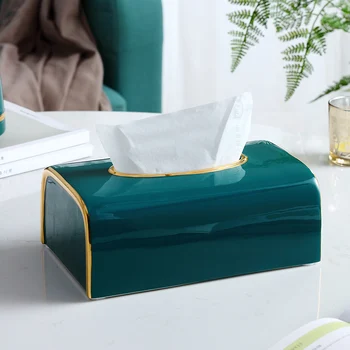 Living Room Home Dining Table Tray Ceramics Green Tissue Box Coffee Table Home Decoration Ashtray High Feet Fruit Cake Plate
Living Room Home Dining Table Tray Ceramics Green Tissue Box Coffee Table Home Decoration Ashtray High Feet Fruit Cake Plate