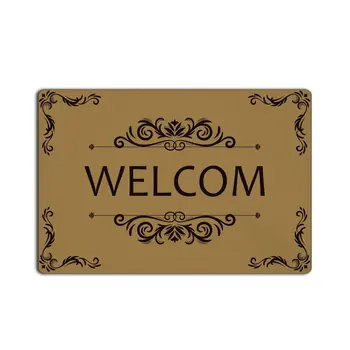 Personalized Welcome Print Entrance Mat Non-woven Fabric Machine-washable Indoor/Outdoor Doormat - Classic Design
Personalized Welcome Print Entrance Mat Non-woven Fabric Machine-washable Indoor/Outdoor Doormat - Classic Design