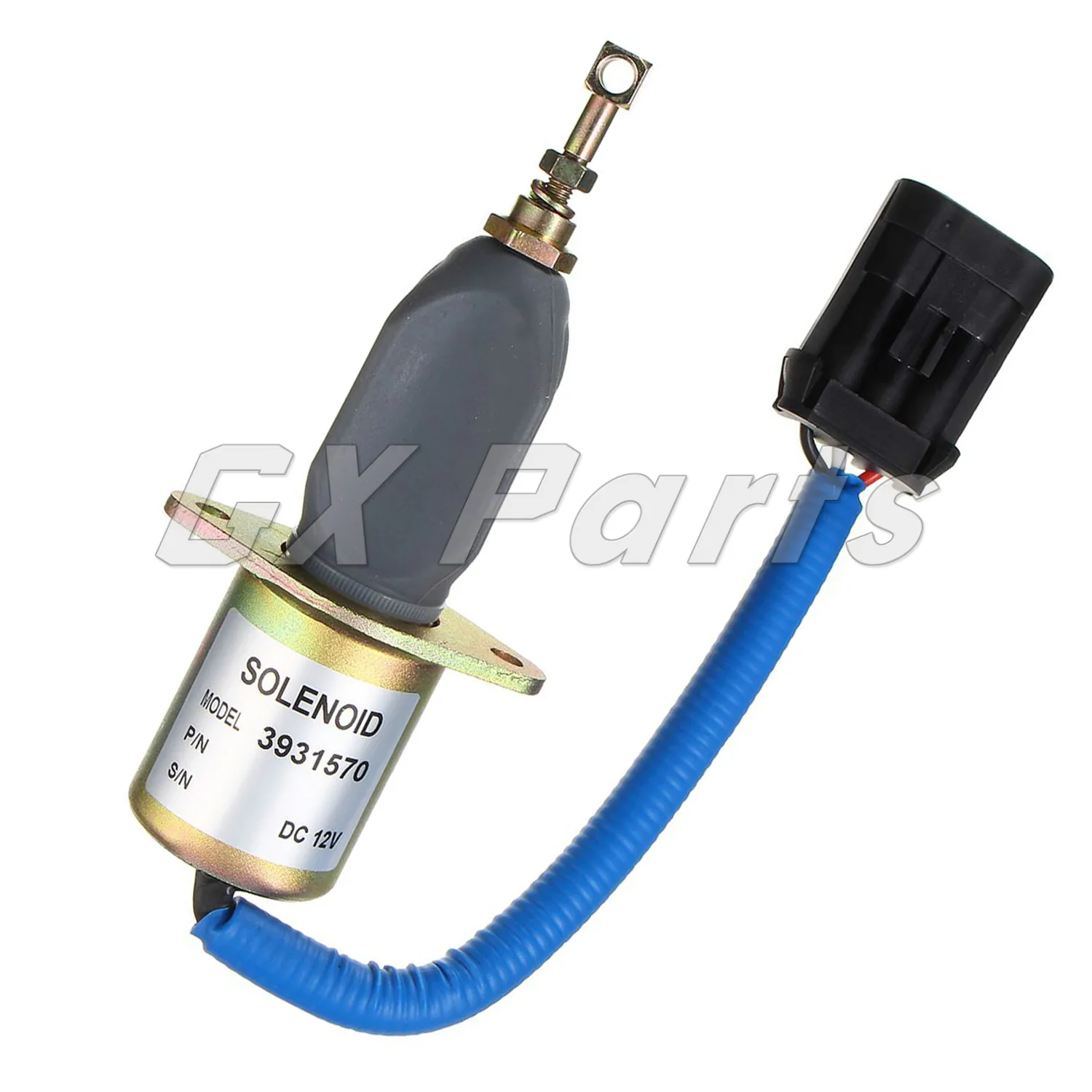 

12V SA-4981-12 3931570 Fuel Shut Off Solenoid 3923201 5016244AA for 94-98 5.9L Dodge Cummins