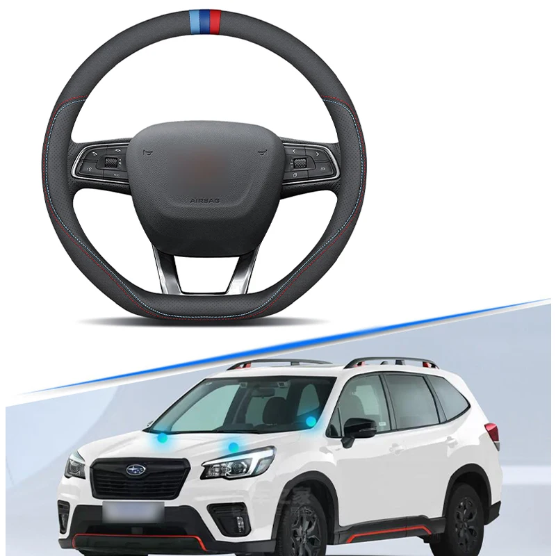 Car Steering Wheel Cover Black Leather Universal Fit for Subaru Forester Legacy Outback Ascent BRZ All Series Easy to Install
Car Steering Wheel Cover Black Leather Universal Fit for Subaru Forester Legacy Outback Ascent BRZ All Series Easy to Install