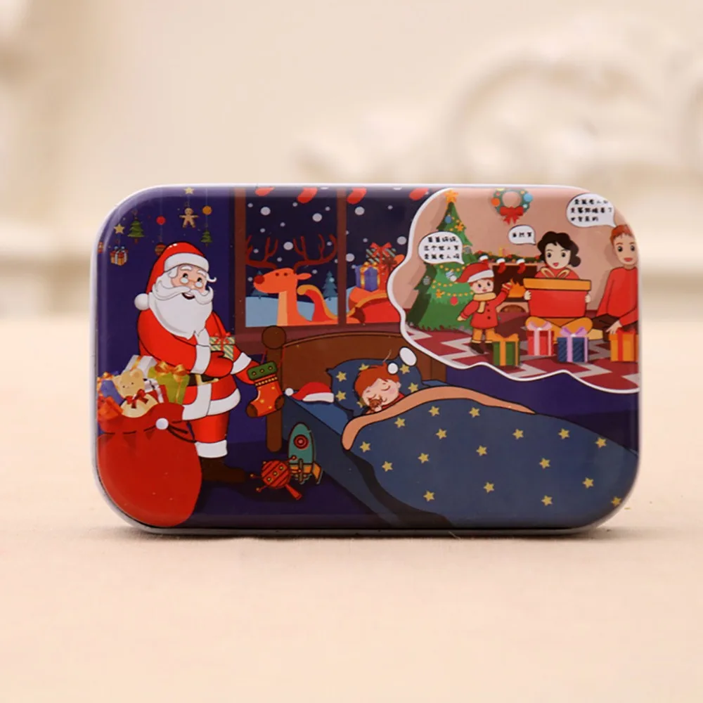 christmas jigsaw puzzle modern wooden diy small gifts children