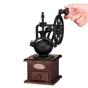 Creative Retro Ferris Wheel Hand Grinder Coffee Bean Grinder Manual Mill Machine Ceramic Pepper Grinder
Creative Retro Ferris Wheel Hand Grinder Coffee Bean Grinder Manual Mill Machine Ceramic Pepper Grinder