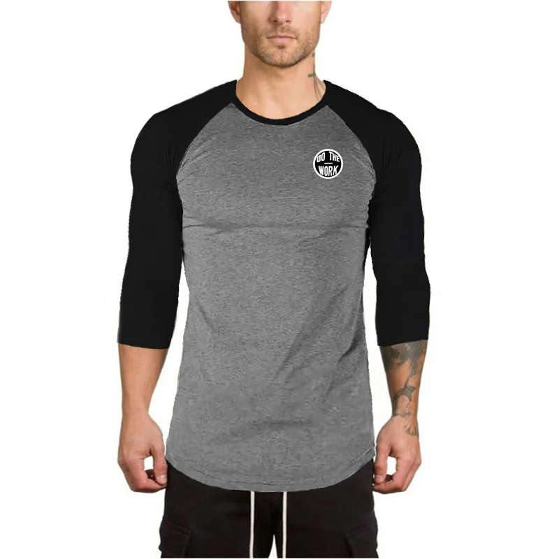 2020 Casual Fashion Men's Clothing Slim T-shirt Print Design Long Stylish Luxury O Neck Fitness 3/4 Sleeve Bodybuilding
2020 Casual Fashion Men's Clothing Slim T-shirt Print Design Long Stylish Luxury O Neck Fitness 3/4 Sleeve Bodybuilding