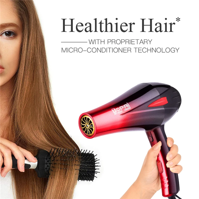 Professional Hair Dryer 4000W Strong Power Blow Dryer Hairdressing Barber Salon Tools Household Travel Hairdryer With Nozzle P40
Professional Hair Dryer 4000W Strong Power Blow Dryer Hairdressing Barber Salon Tools Household Travel Hairdryer With Nozzle P40