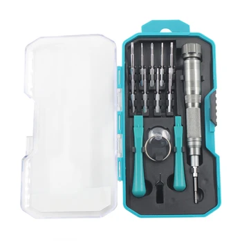 1 Sets of Precision Screwdriver Sets , S2 Steel Repair Tool Kit, Suitable for Mobile Phones / Computers / Electronics / Laptops
1 Sets of Precision Screwdriver Sets , S2 Steel Repair Tool Kit, Suitable for Mobile Phones / Computers / Electronics / Laptops