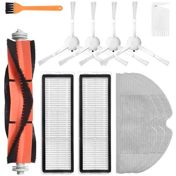 12 Pack Replacement Parts for Xiaomi Mijia 1C ing Mopping Robot Vacuum Cleaner Main Brushes Filters Side Brush 
12 Pack Replacement Parts for Xiaomi Mijia 1C ing Mopping Robot Vacuum Cleaner Main Brushes Filters Side Brush
