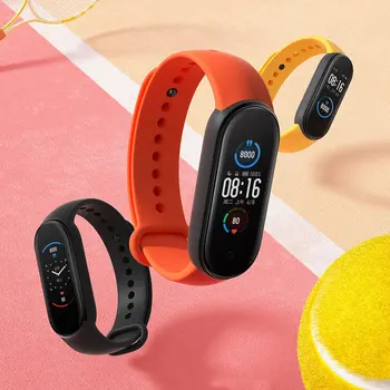 Xiaomi Mi Band 5 Smart Bracelet Heart Rate Fitness Bluetooth Sports Waterproof Miband 5 Smartband Wristband Mi Band 3/4/5 Watch
Xiaomi Mi Band 5 Smart Bracelet Heart Rate Fitness Bluetooth Sports Waterproof Miband 5 Smartband Wristband Mi Band 3/4/5 Watch