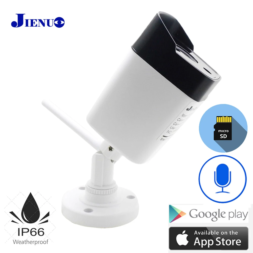 JIENUO Audio Wifi Camera Ip 720P 960P 1080P HD Outdoor Waterproof Wireless Cctv Security Home IPCam Infrared Surveillance Ip Cam
JIENUO Audio Wifi Camera Ip 720P 960P 1080P HD Outdoor Waterproof Wireless Cctv Security Home IPCam Infrared Surveillance Ip Cam