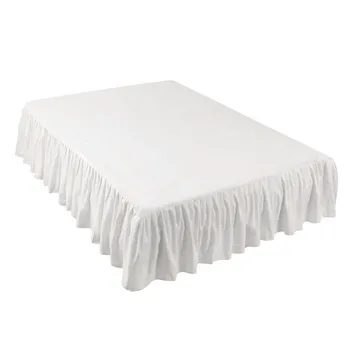 Bed Skirt with Bed Surface Matress Cover Twin /Full/ Queen/ King Size 35cm Height Home Hotel Use Grey White Beige Bed Skirts 
Bed Skirt with Bed Surface Matress Cover Twin /Full/ Queen/ King Size 35cm Height Home Hotel Use Grey White Beige Bed Skirts